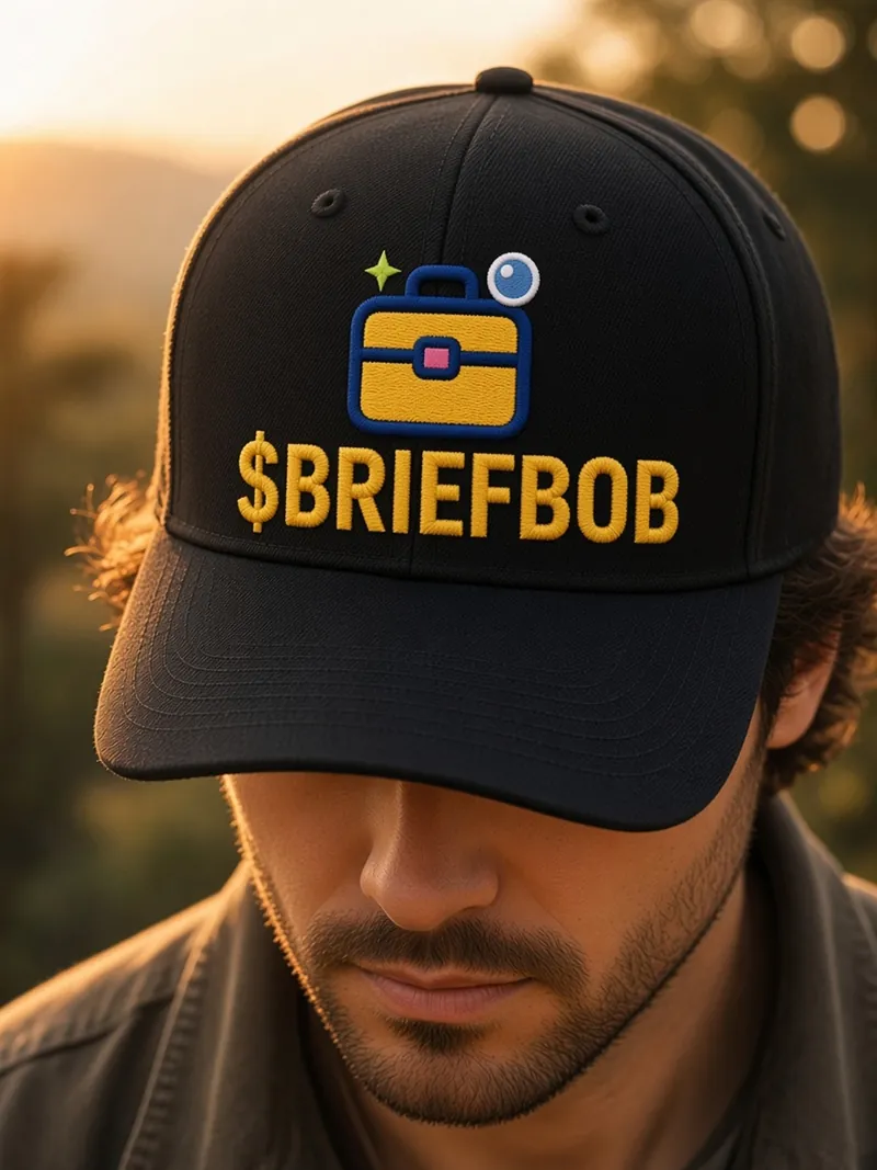 $BRIEFBOB cap with the Bob logo